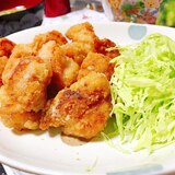 2度揚げで更においしい鶏もも唐揚げ